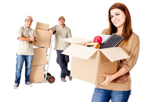 Packed boxes and furniture ready for Crossness removals